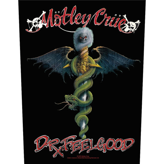Mötley Crüe - Dr Feelgood - BACKPATCH - Razamataz