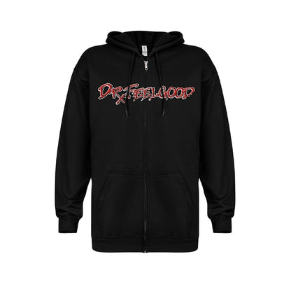 Mötley Crüe - Dr. Feelgood Logo - Hooded Sweat Shirt Zip - PHD