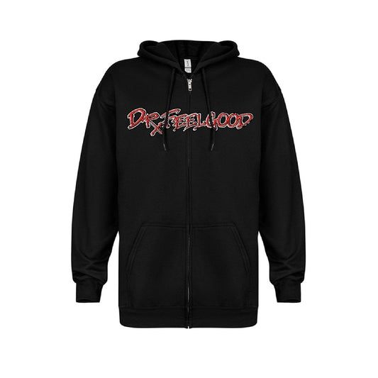 Mötley Crüe - Dr. Feelgood Logo - Hooded Sweat Shirt Zip - PHD