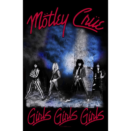 Mötley Crüe - Girls, Girls, Girls - FLAG - Razamataz