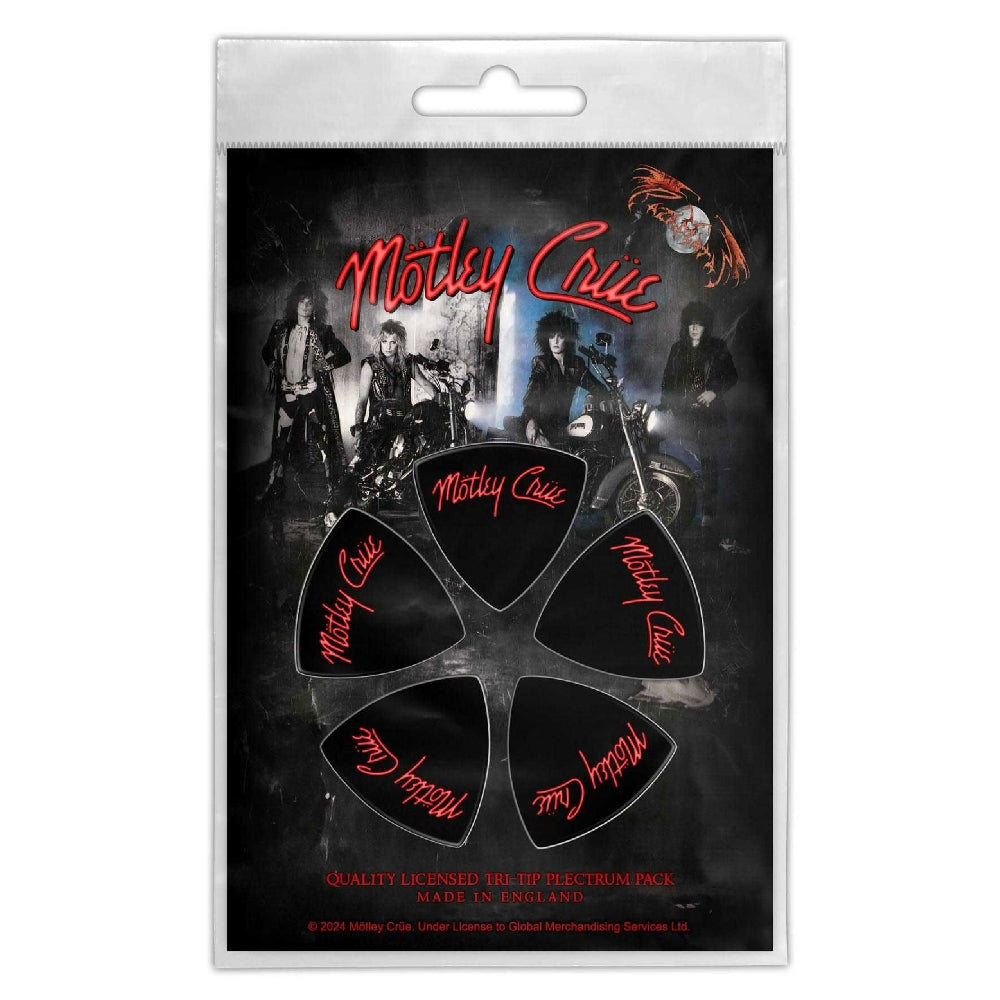 Mötley Crüe - Logo - Guitar Pick Set - Razamataz
