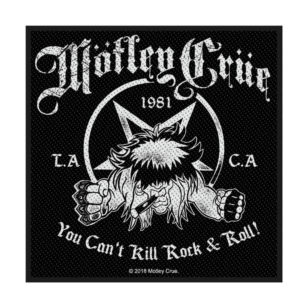 Mötley Crüe - You Can't Kill Rock N Roll - Patch - Razamataz