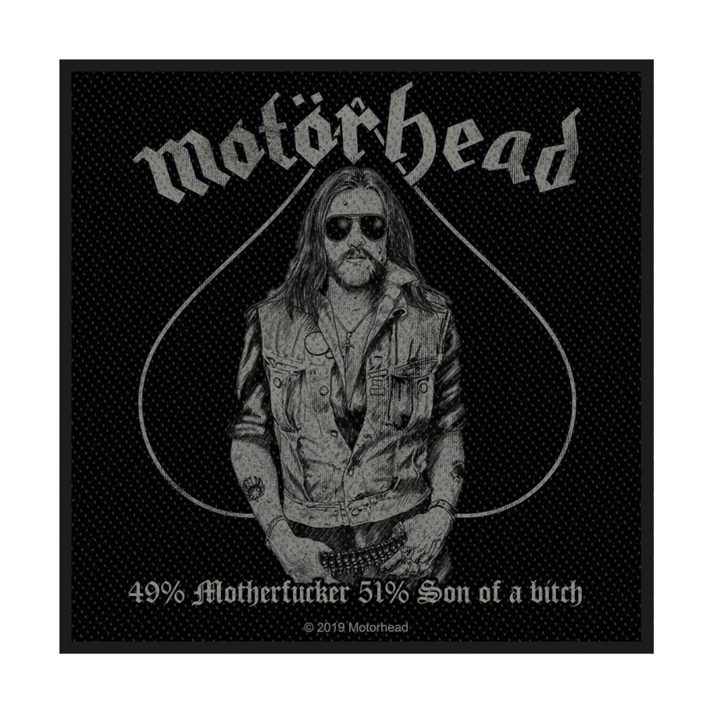 Motorhead - 49% Motherfucker - Patch - Razamataz