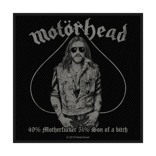 Motorhead - 49% Motherfucker - Patch - Razamataz
