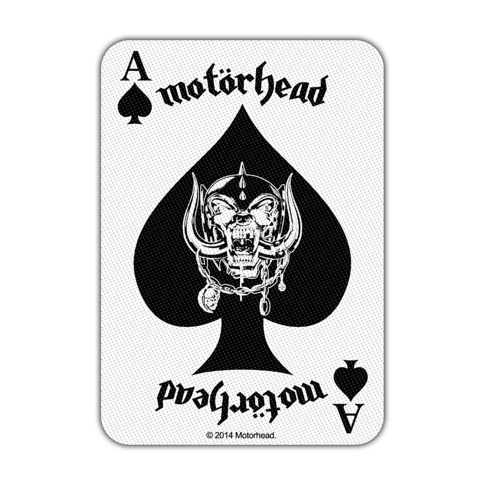 Motorhead - Ace of Spades Card - Patch - Razamataz