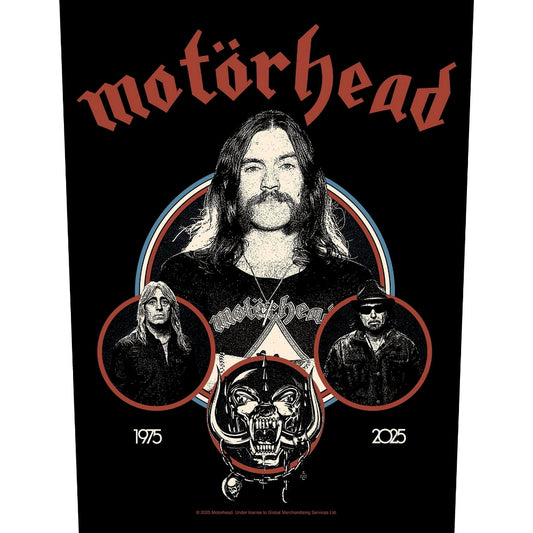 Motorhead - Band Circle - BACKPATCH - Razamataz