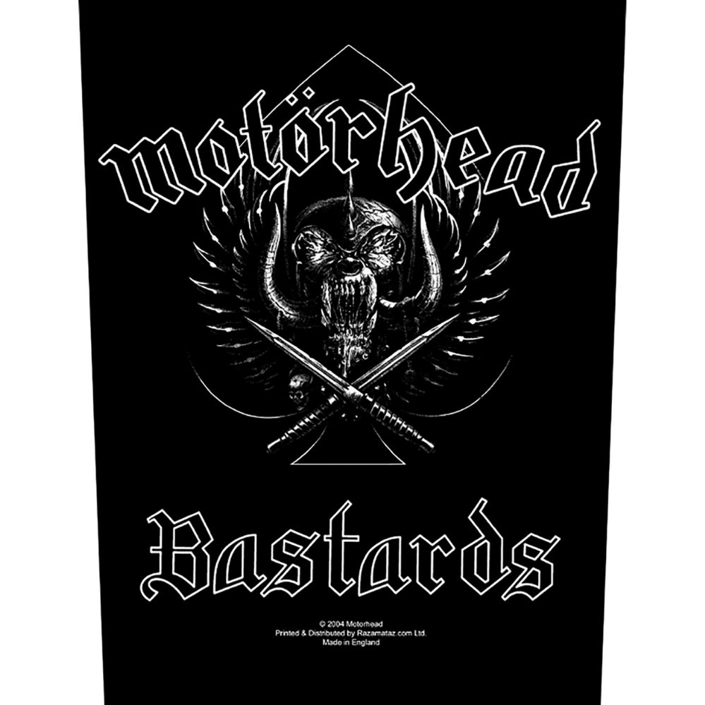 Motorhead - Biker Patch - BACKPATCH - Razamataz