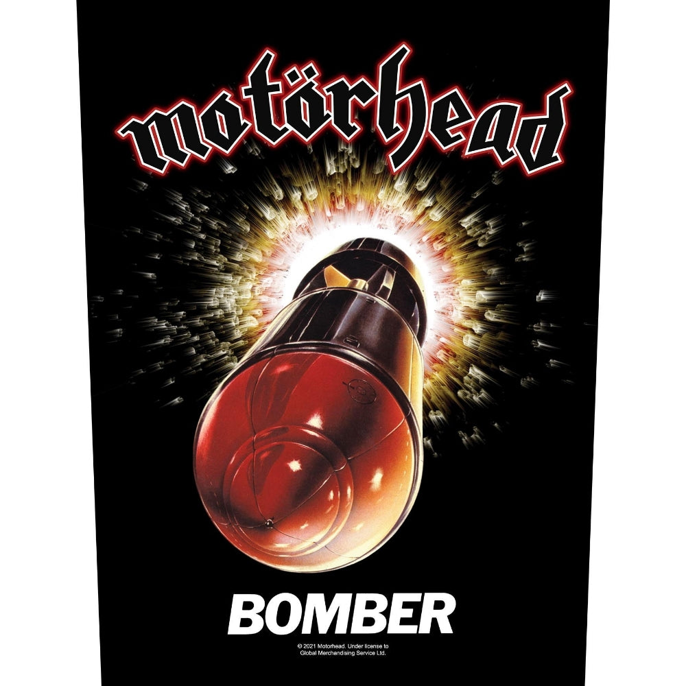 Motorhead - Bomber - BACKPATCH - Razamataz