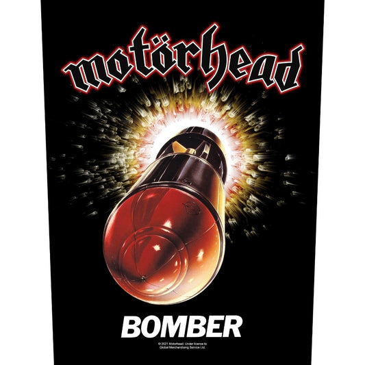 Motorhead - Bomber - BACKPATCH - Razamataz