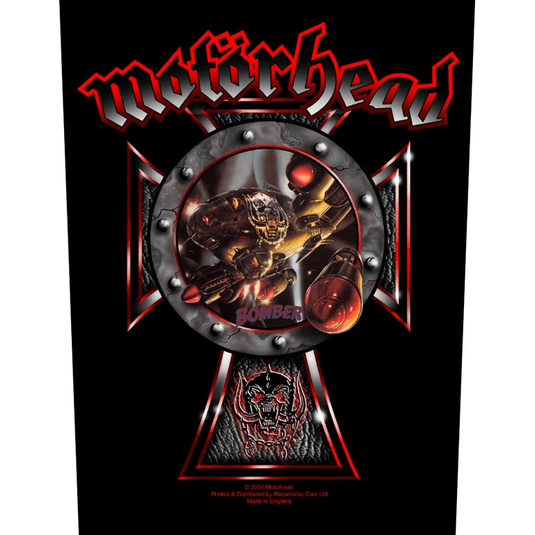 Motorhead - Bomber - BACKPATCH - Razamataz