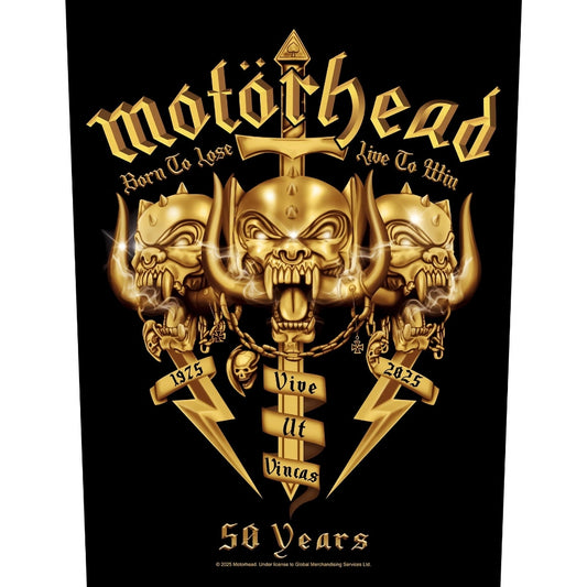 Motorhead - Core 50th - BACKPATCH - Razamataz