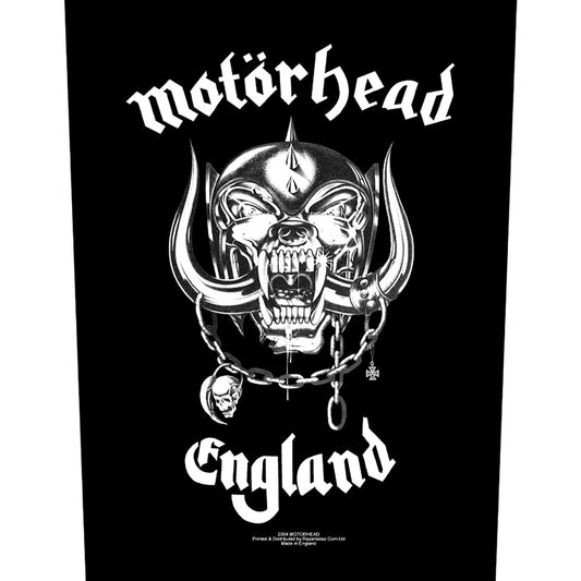 Motorhead - England - BACKPATCH - Razamataz