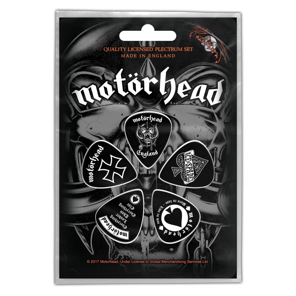 Motorhead - England - Guitar Pick Set - Razamataz