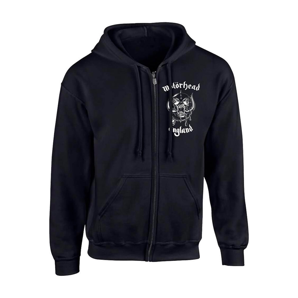 Motorhead - England - Hooded Sweat Shirt Zip - PHD