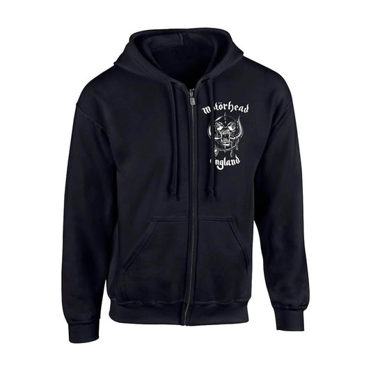 Motorhead - England - Hooded Sweat Shirt Zip - PHD