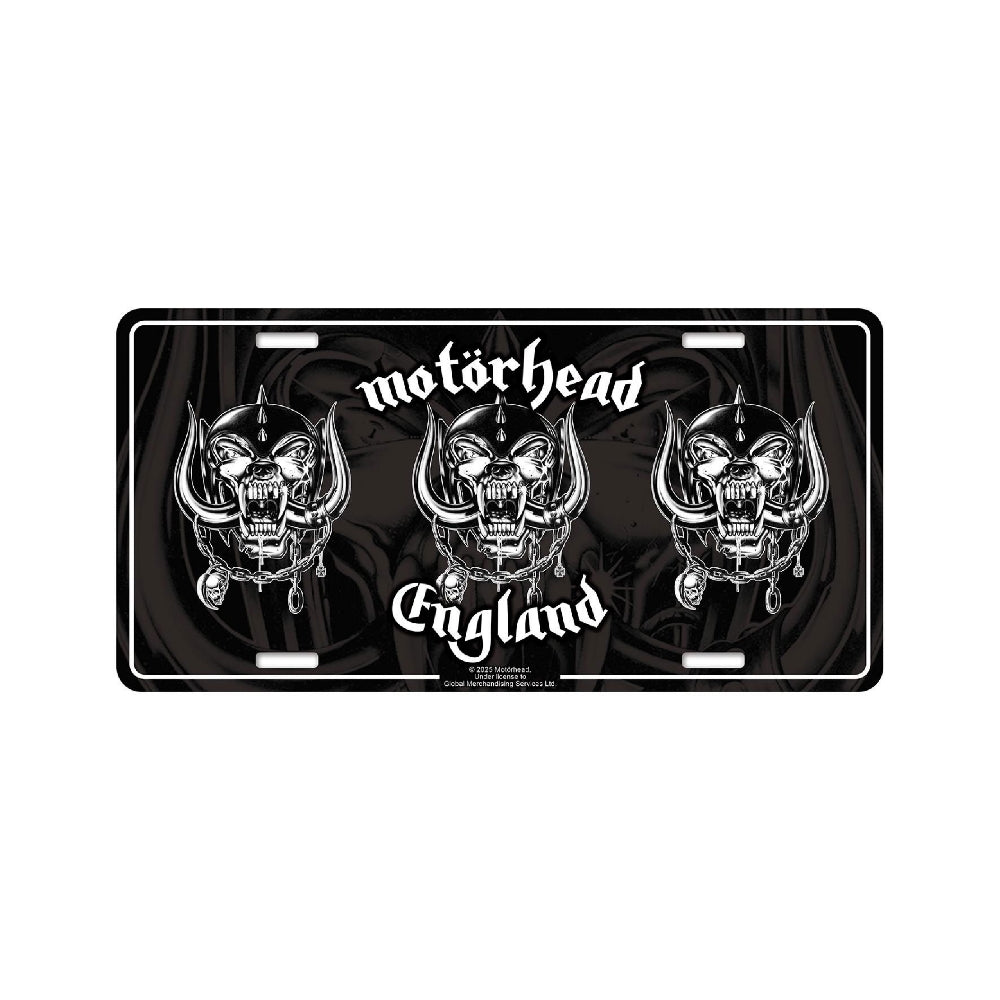 Motorhead - England - License plate - Razamataz