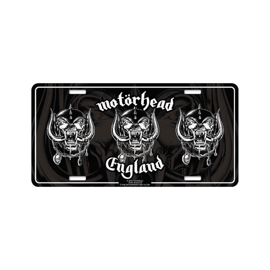 Motorhead - England - License plate - Razamataz