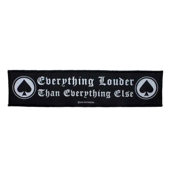 Motorhead - Everything Louder - Patch/Superstrips - Razamataz