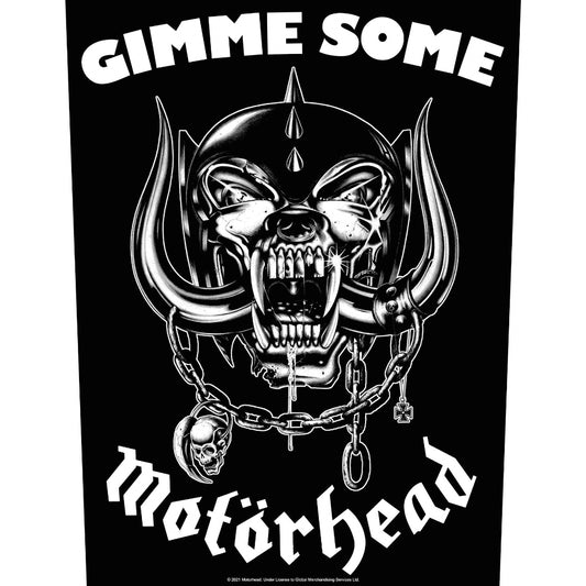 Motorhead - Gimme Some - BACKPATCH - Razamataz