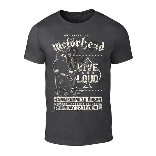 Motorhead - Live And Loud - T-shirt - PHD