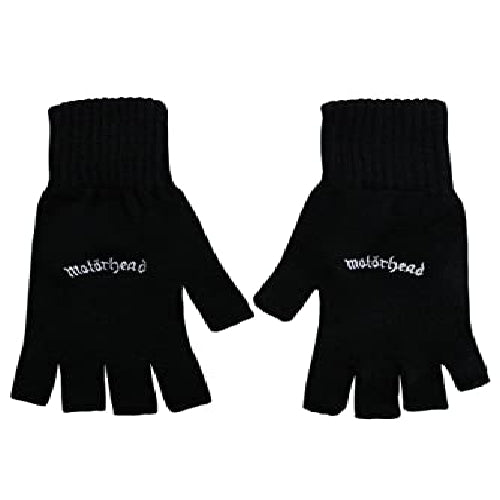 Motorhead - Logo - FINGERLESS GLOVES - Razamataz