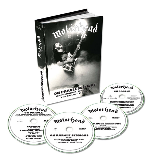 Motorhead - The Complete On Parole Sessions - 3CD + BLU-RAY - RHINO