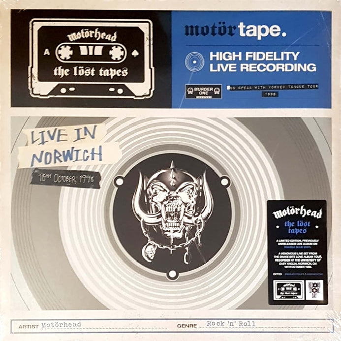 Motorhead - The Löst Tapes Vol. 2: Live in Norwich 1998 - DOUBLE LP GATEFOLD COLOURED - BMG - Image 2