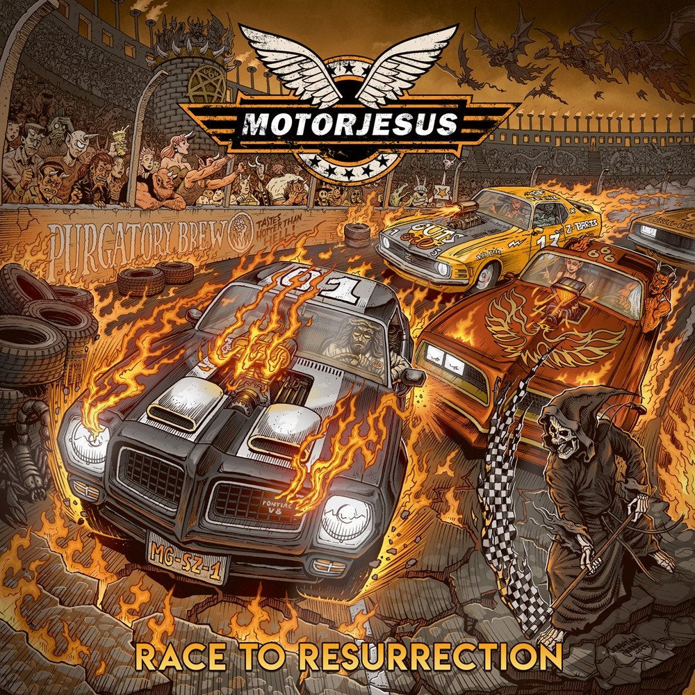 Motorjesus - Race To Resurrection - CD DIGIPAK - Drakkar Records