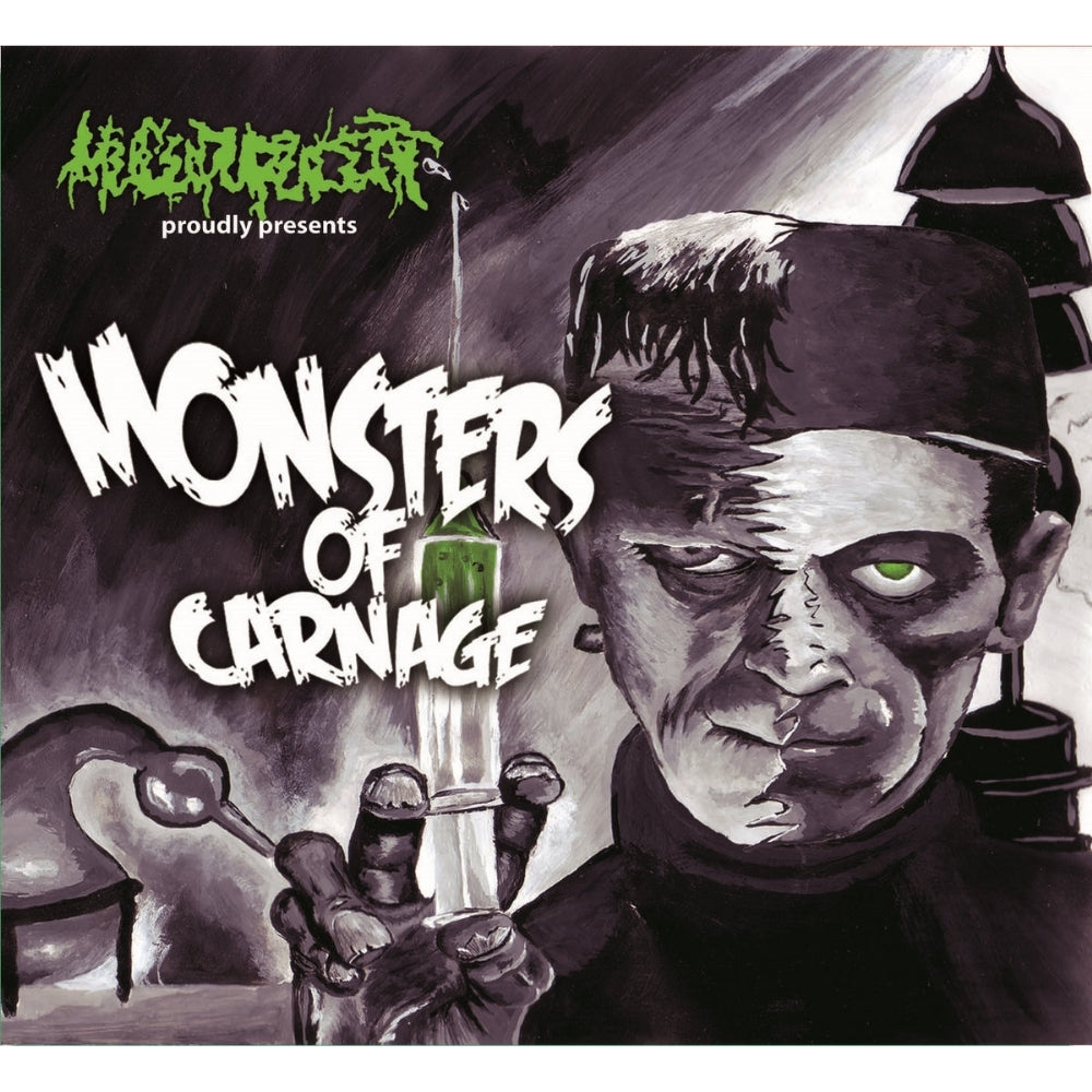 Mucupurulent - Monster Of Carnage - CD DIGIPAK - Rotten Roll Rex