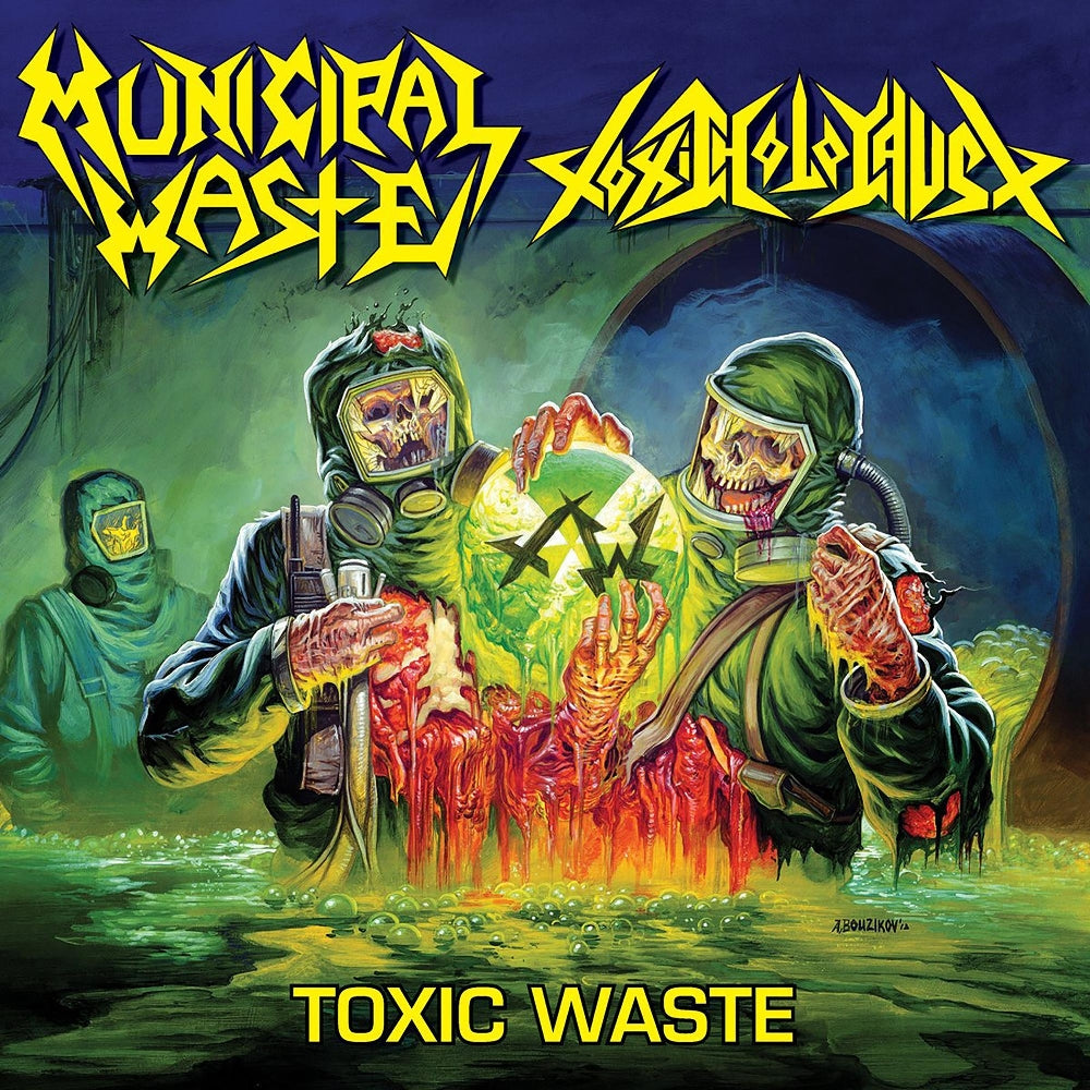 Municipal Waste - Toxic Holocaust - Toxic Waste EP - Mini LP - Tankcrimes