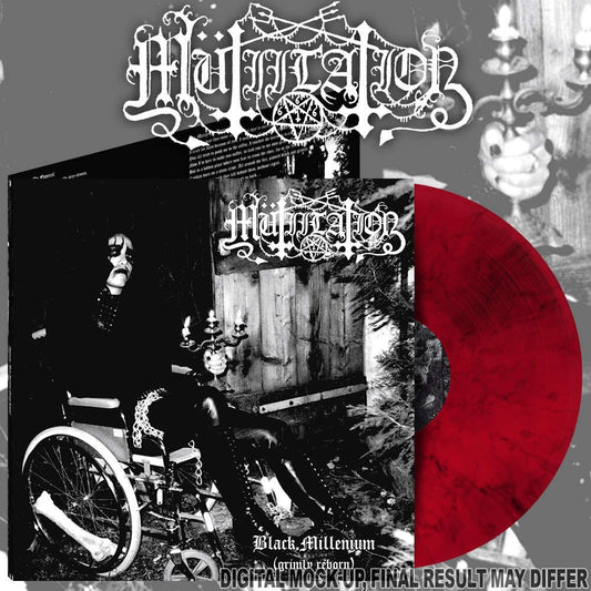 Mutiilation - Black Millenium (Grimly Reborn) - LP Gatefold Coloured - Osmose Productions
