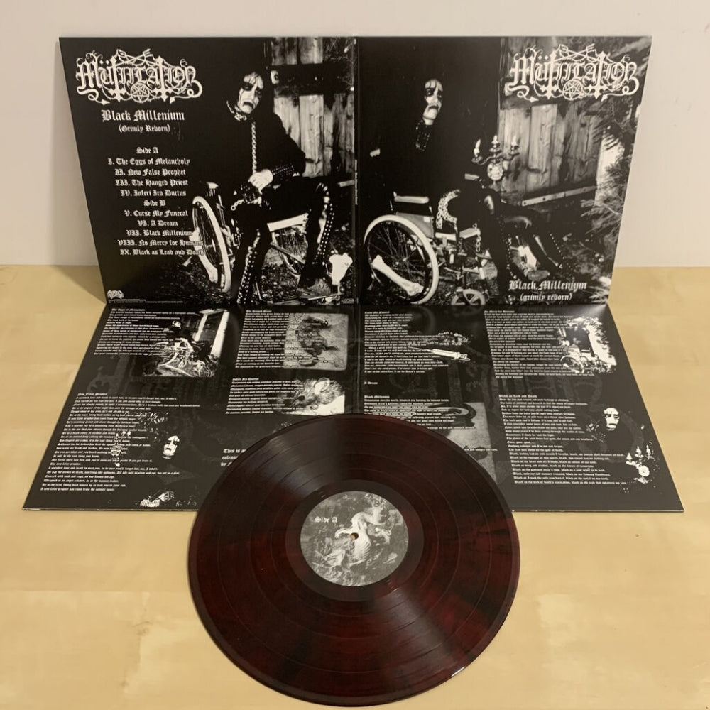 Mutiilation - Black Millenium (Grimly Reborn) - LP Gatefold Coloured - Osmose Productions - Image 2