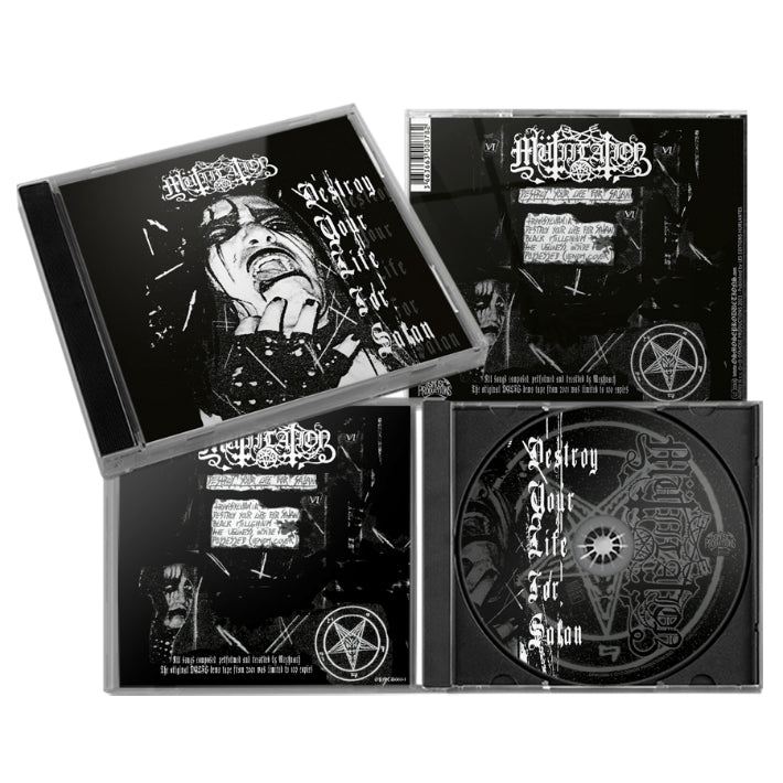 Mutiilation - Destroy Your Life For Satan - CD EP - Osmose Productions - Image 2