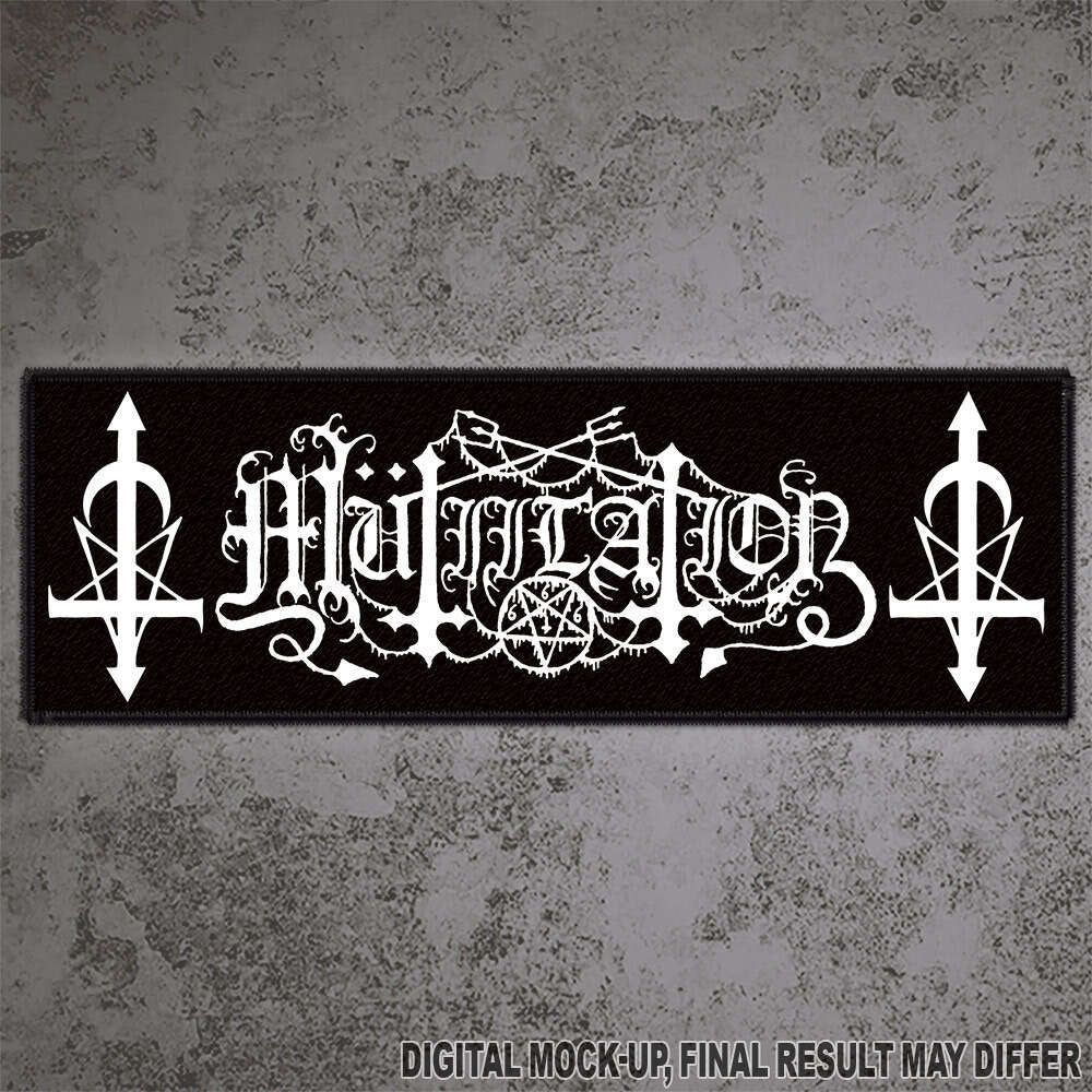 Mutiilation - Mutiilation Logo - Patch - Osmose Productions