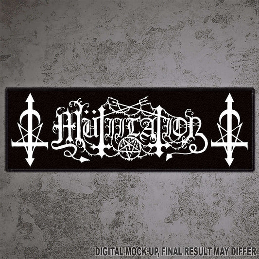 Mutiilation - Mutiilation Logo - Patch - Osmose Productions