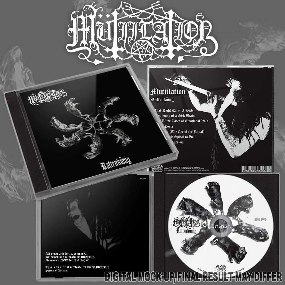 Mutiilation - Rattenkönig - CD - Osmose Productions - Image 2