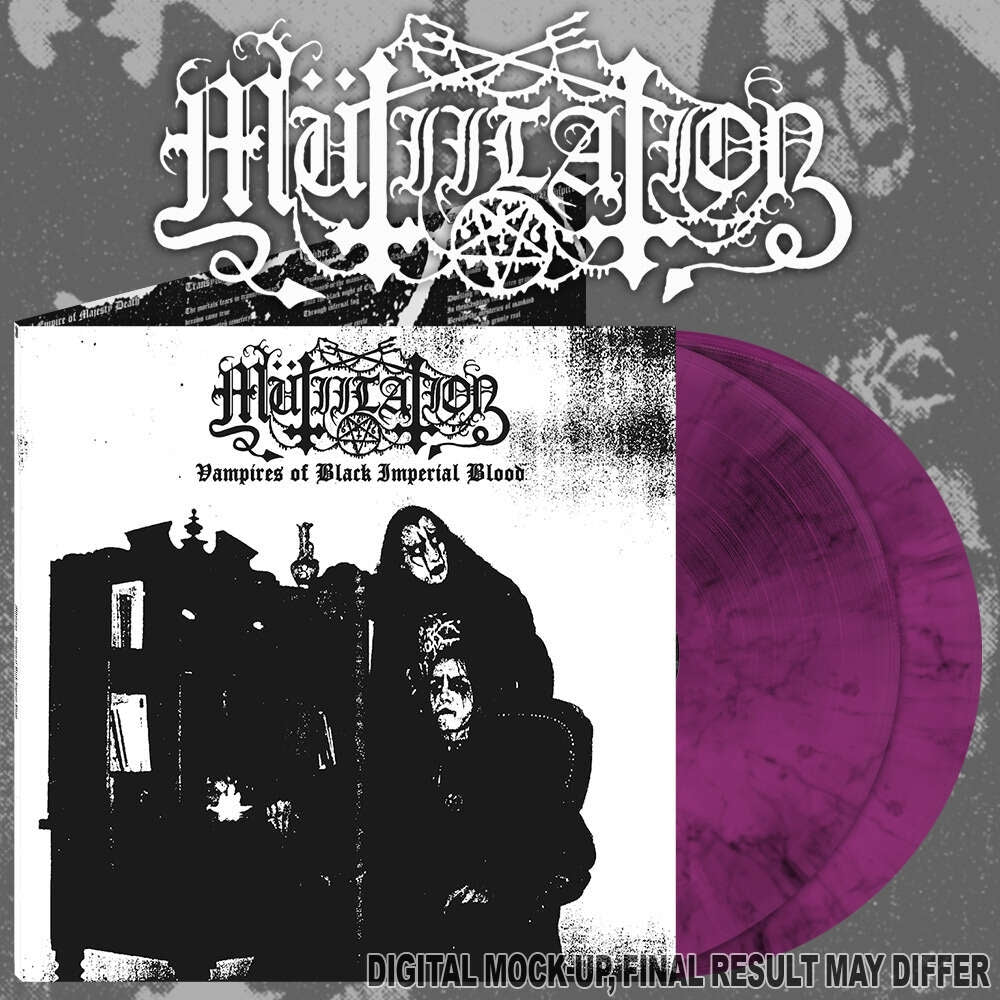 Mutiilation - Vampires Of Black Imperial Blood - DOUBLE LP GATEFOLD COLOURED - Osmose Productions