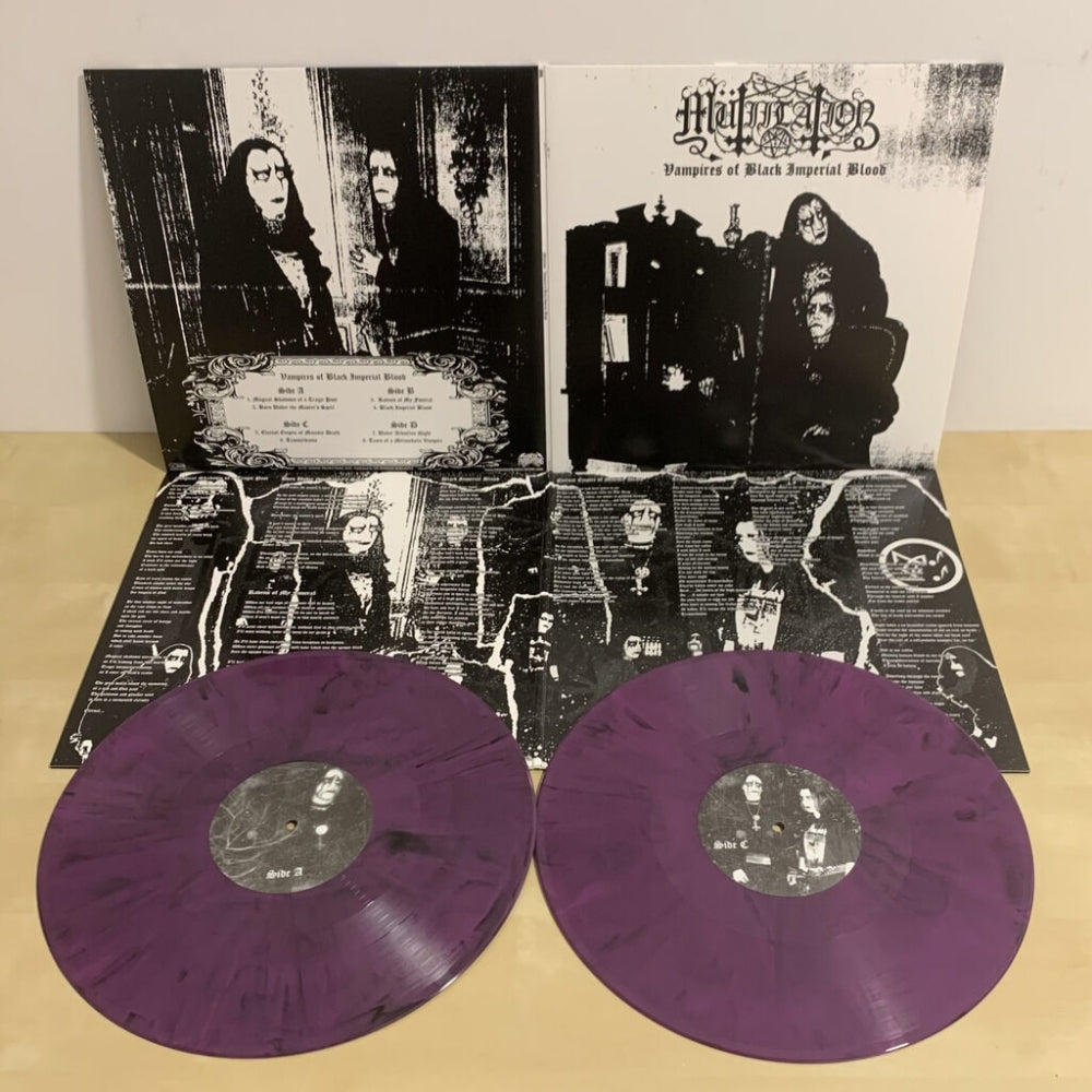 Mutiilation - Vampires Of Black Imperial Blood - DOUBLE LP GATEFOLD COLOURED - Osmose Productions - Image 2