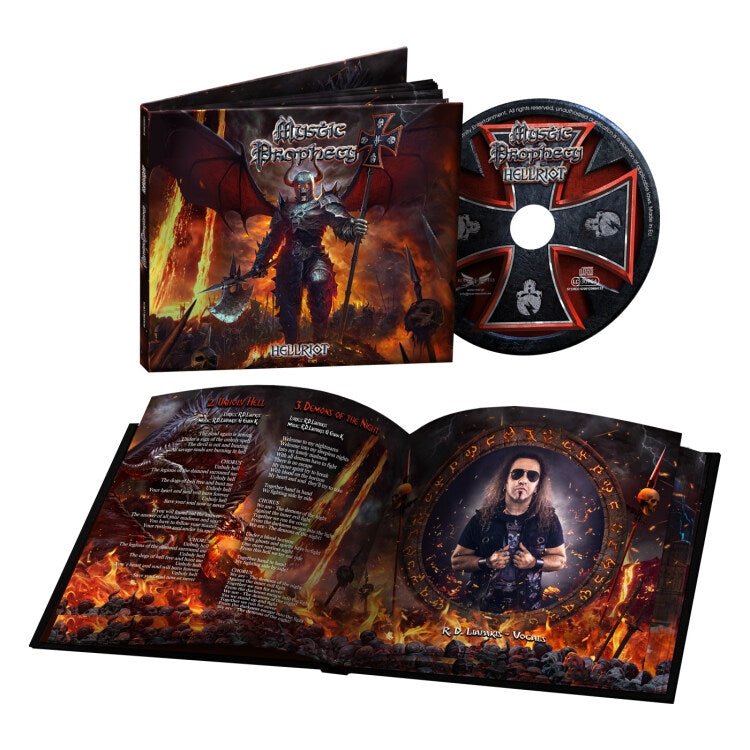 Mystic Prophecy - Hellriot - CD DIGIBOOK - Rock Of Angels Records