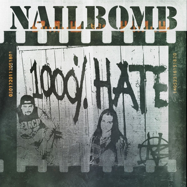 Nailbomb - 1000% Hate - 2CD DIGIPAK - Dissonance Productions