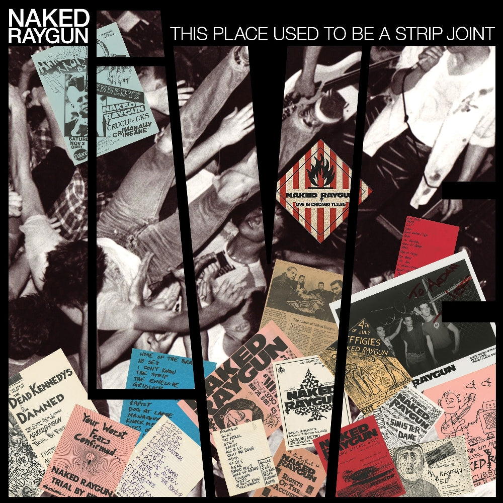 Naked Raygun - This Place Used to Be a Strip Joint - LP - Laughing Bee Music / Dead Bird Records