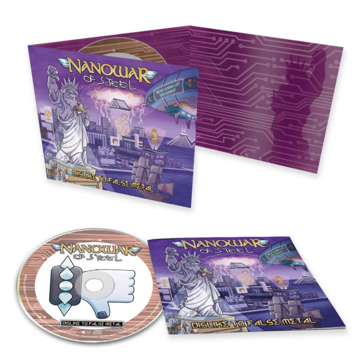 Nanowar Of Steel - Dislike To False Metal - CD DIGISLEEVE - Napalm Records - Image 2