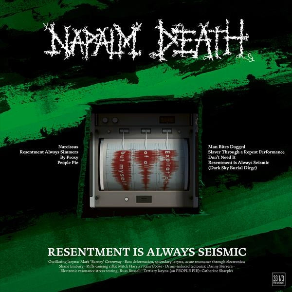 Napalm Death - Resentment Is Always Seismic - A Final Throw Of Throes - CD EP - Century Media