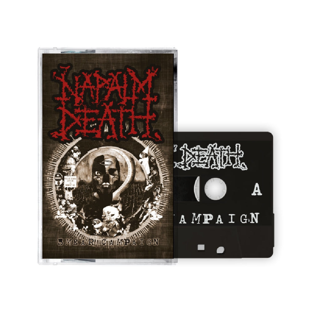 Napalm Death - Smear Campaign - CASSETTE COLOURED - Supreme Chaos Records