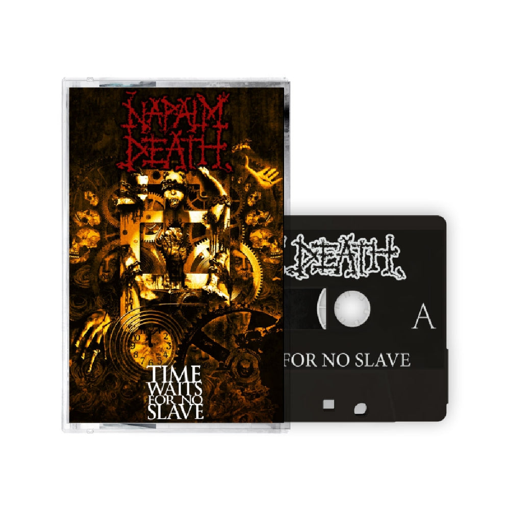 Napalm Death - Time Waits For No Slave - CASSETTE COLOURED - Supreme Chaos Records