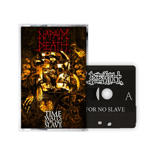 Napalm Death - Time Waits For No Slave - CASSETTE COLOURED - Supreme Chaos Records