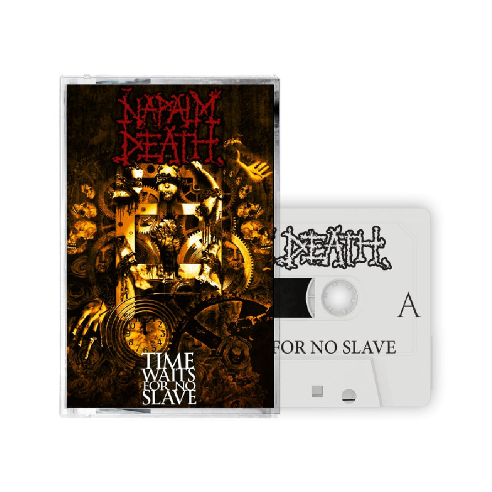 Napalm Death - Time Waits For No Slave - CASSETTE COLOURED - Supreme Chaos Records