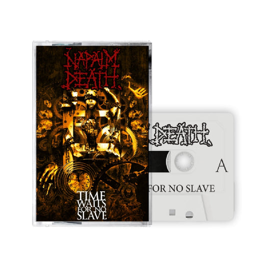 Napalm Death - Time Waits For No Slave - CASSETTE COLOURED - Supreme Chaos Records