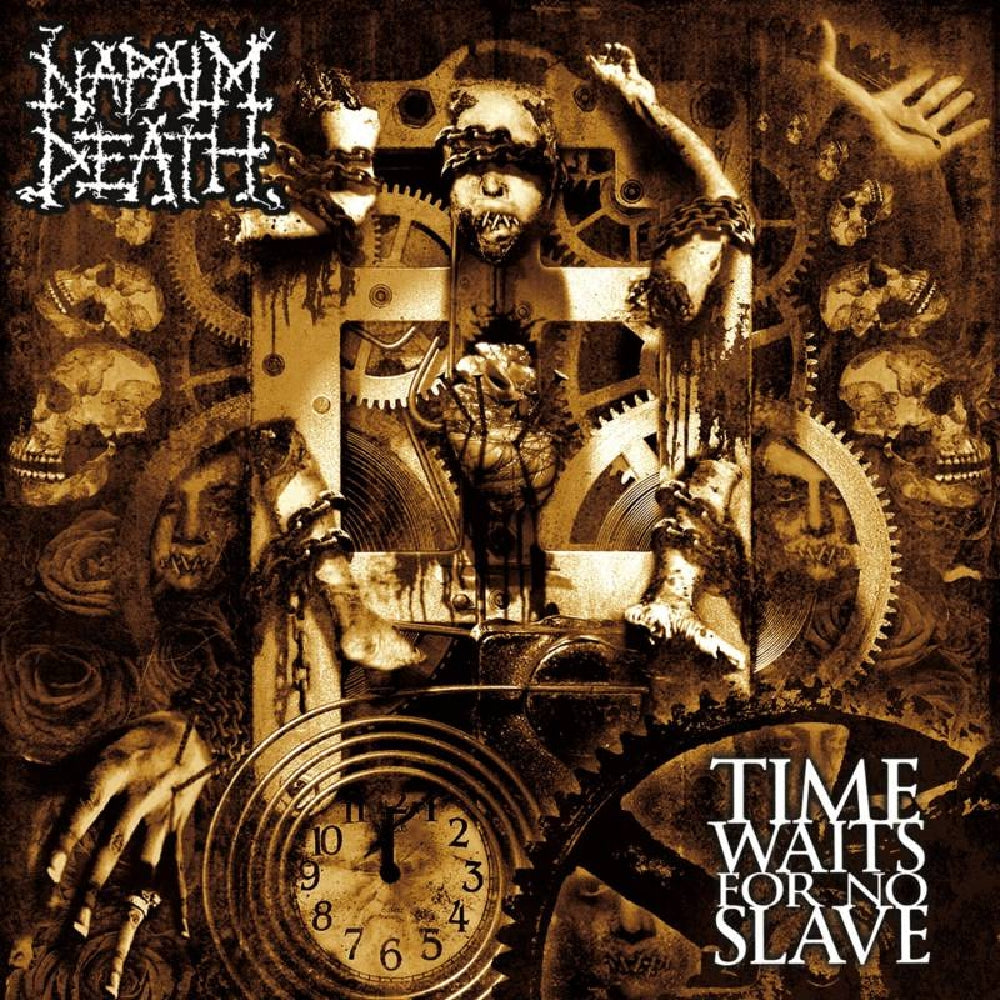 Napalm Death - Time Waits For No Slave - CASSETTE COLOURED - Supreme Chaos Records - Image 2