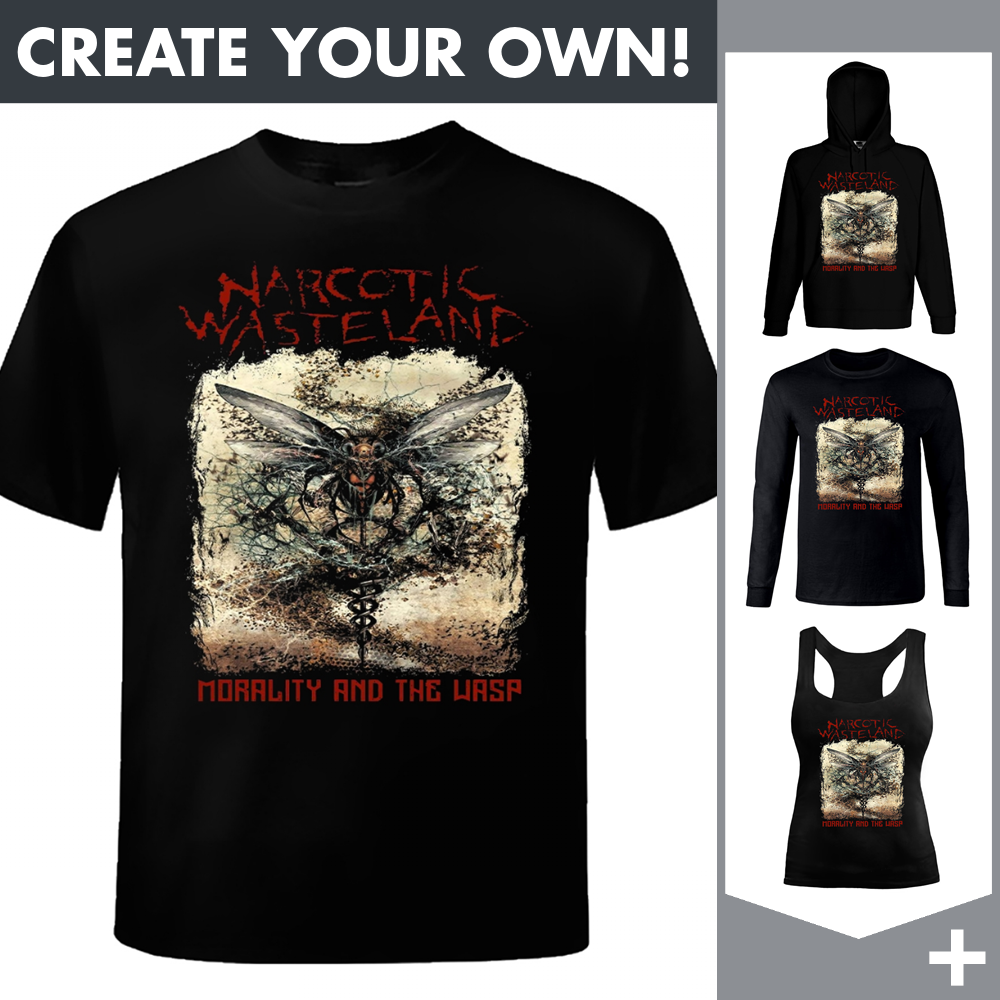 Narcotic Wasteland - Morality And The Wasp - Merchandising